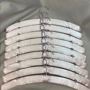 Padded Langerie Hangers w/nonslip Buttons set of 9